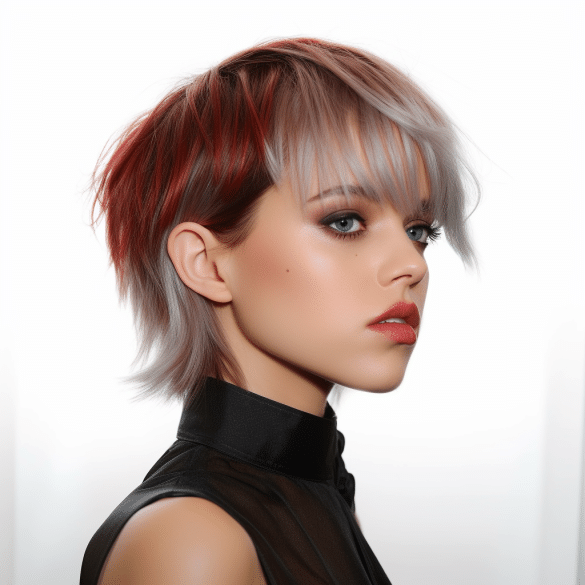 Asymmetrical Butterfly Cut