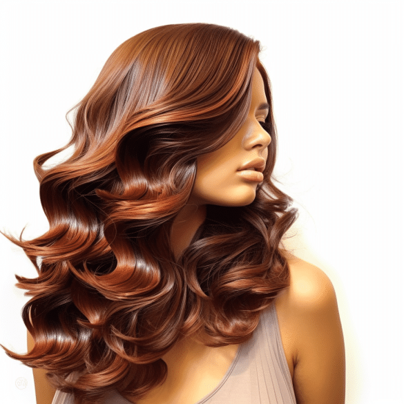 Caramel Swirl Butterfly Cut