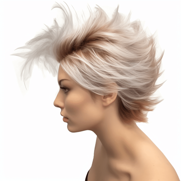 Feathered Butterfly Cut