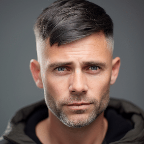 Razor Fade with Angular Fringe